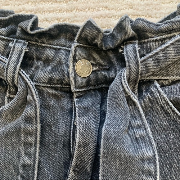 Glassons Paperbag Tie Denim Pants - Picture 6 of 6